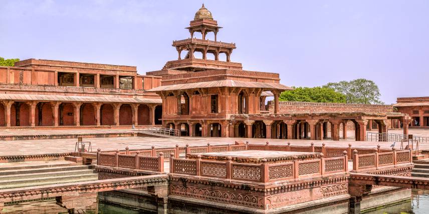 Panch Mahal at Fatehpur Sikri, Mughal architecture